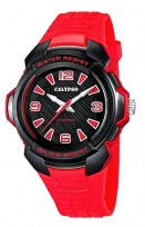 Reloj Calypso Caballero K5635/5 Correa caucho rojo